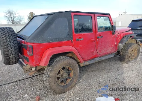 2014 Jeep Wrangler Unlimited Sahara z USA, uszkodzony, nr VIN 1C4HJWEG6EL284376